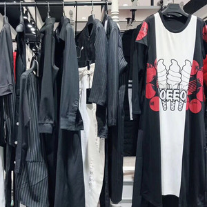 一线潮牌【欧E 黑马蓝】18秋女装品牌折扣尾货批发走份批发渠道
