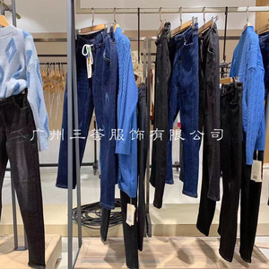 【蓝酷牛仔裤】2019年冬季时尚流行加绒御寒女装品牌一手批发