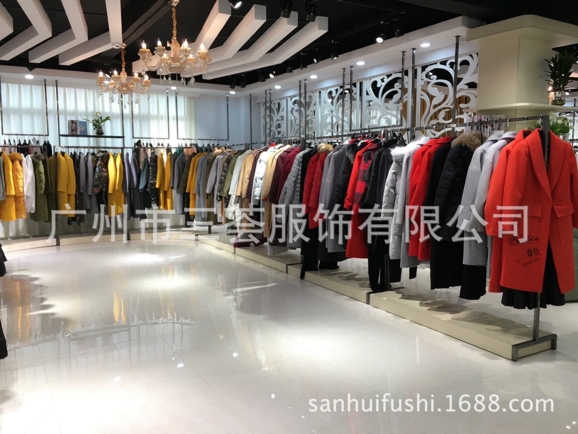 如繽17年冬裝呢子羽絨組合包品牌折扣庫存尾貨一線品牌走份批發
