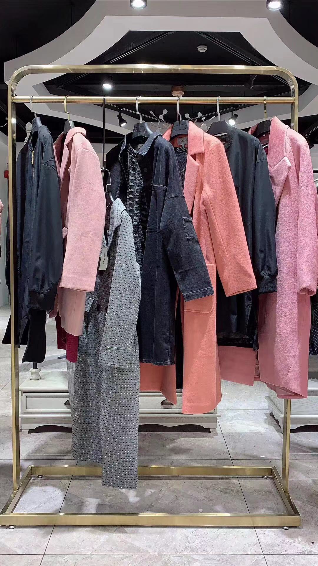 【莫妮卡】2019年秋冬深圳高端设计师三荟常驻品牌欧美风格一手批发